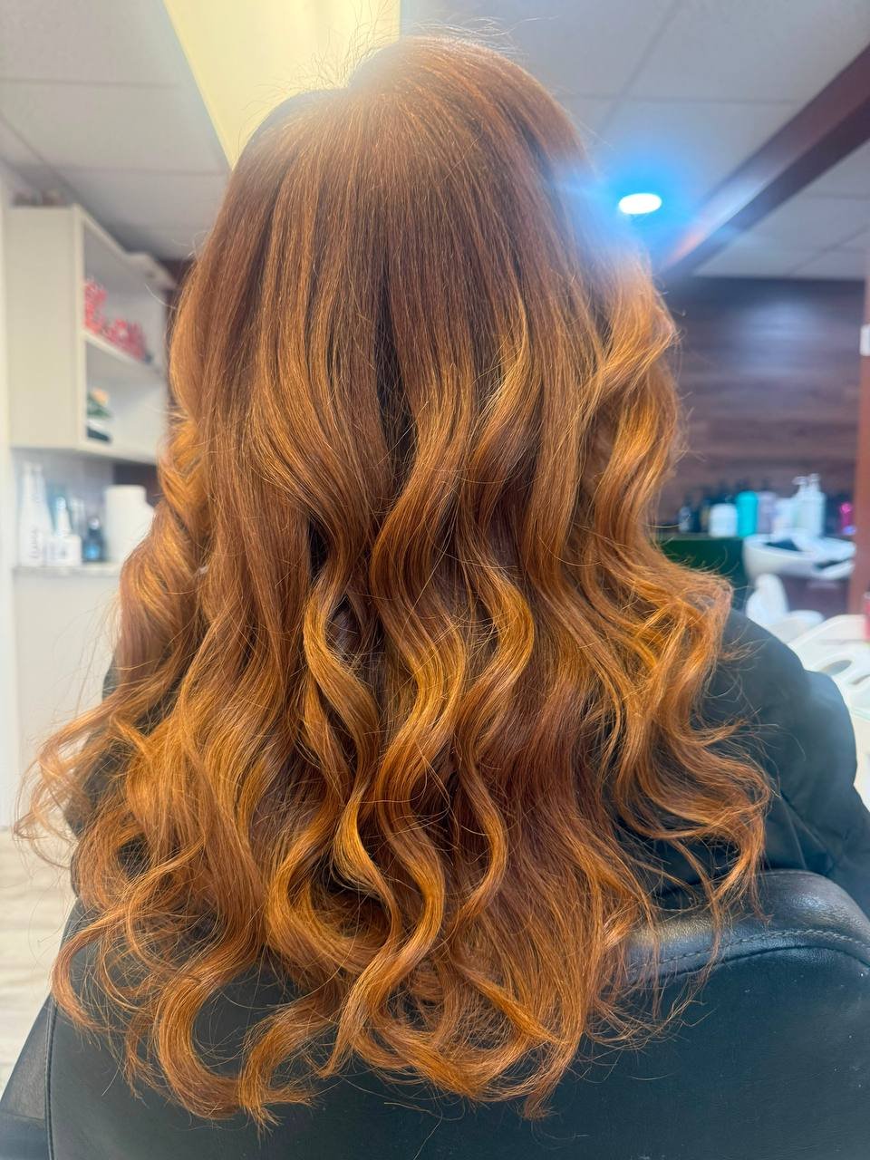 Hair transformation at Beauty Space, Dracut MA — honey balayage
