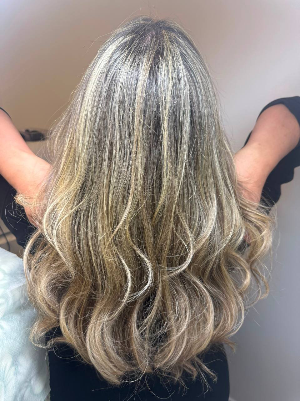 Hair transformation at Beauty Space, Dracut MA — healthy blonde